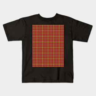 Hepburn1 Plaid Tartan Scottish Kids T-Shirt